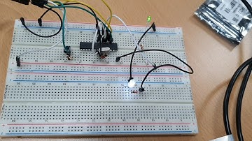 ATmega8 브레드보드 테스트 - LED 점멸