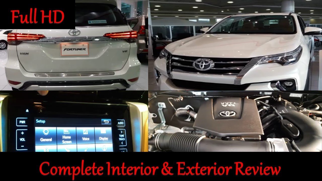 Toyota Fortuner 2019 Full Option V6 Vx R Full Interior Exterior Review In Dubai Uae