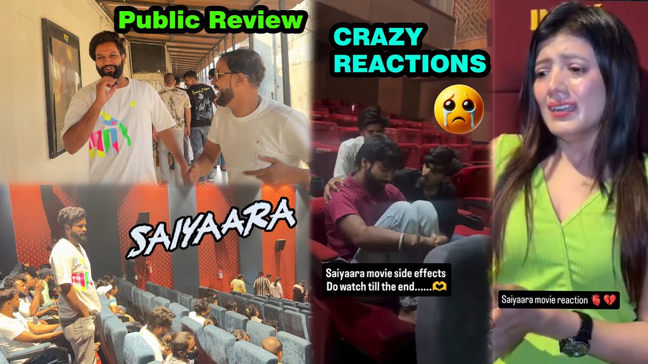 Saiyaara Movie Public Review 😱 in Meerut | Emotional Reactions & Crazy Audience Moments!