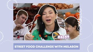 Street Food Challenge with Melason | Vicki Belo