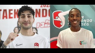 M-63kg Final Hakan RECBER(TUR) vs Omar Salim GERGELY(HUN)EuropeanTaekwondo Championships2024Belgrade