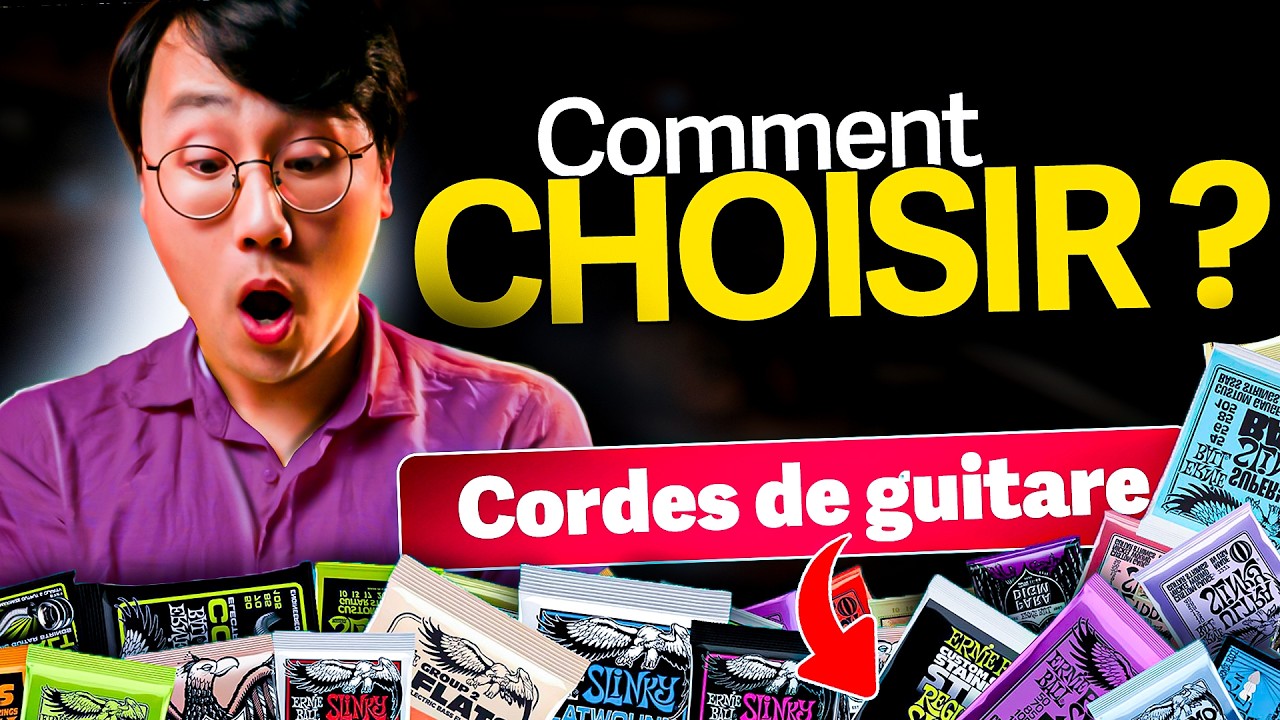 Bien choisir ses cordes pour guitare & basse - YouTube