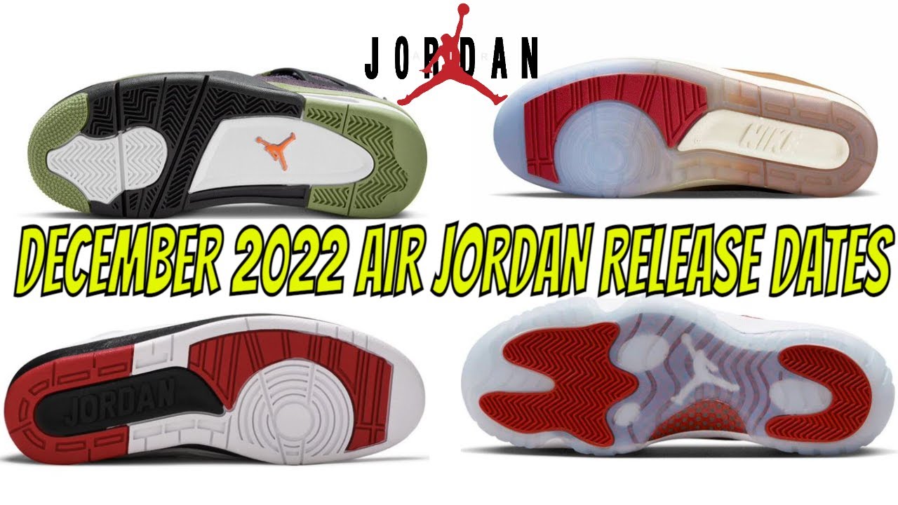 8 Air Jordans releasing in December 2022