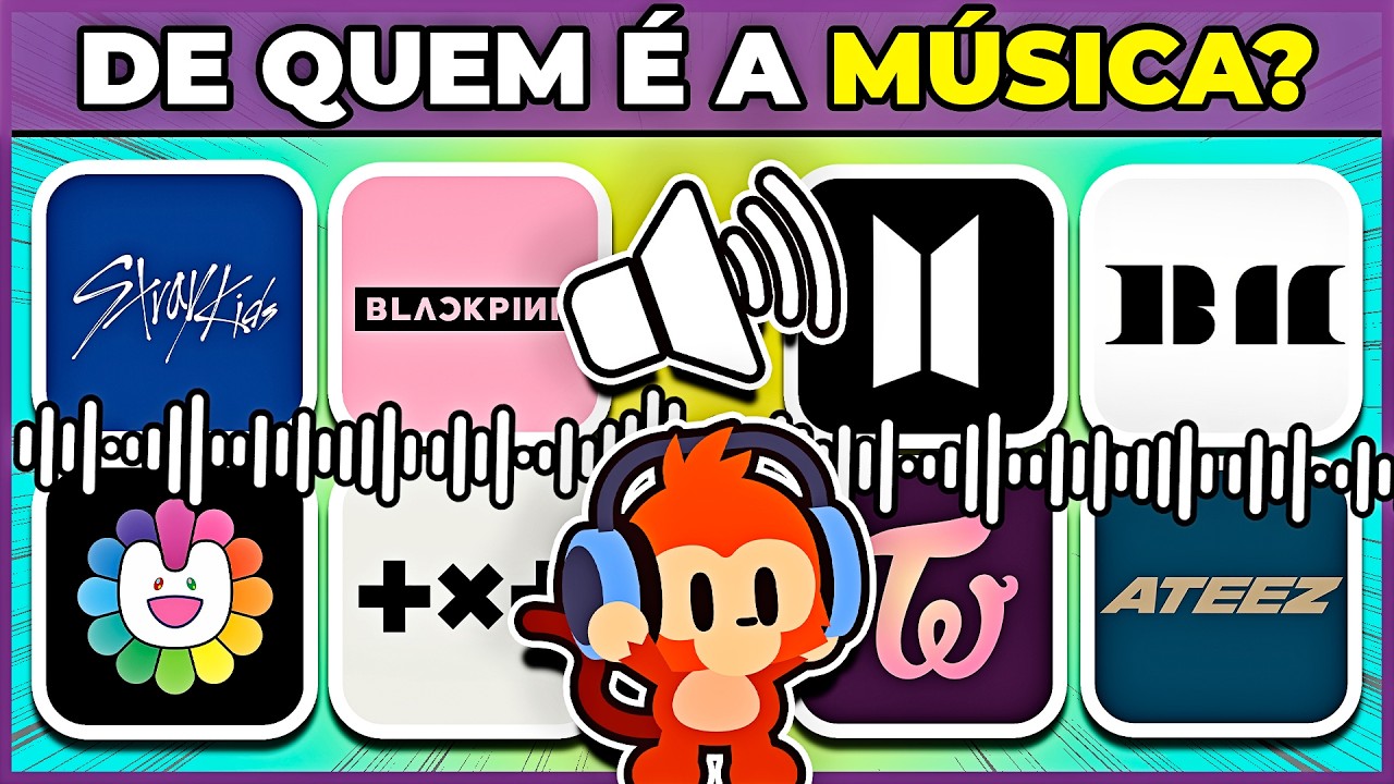 🇰🇷🎙️ Adivinhe pela música, Edição: K-POP | BTS, BLACKPINK, EXO, TWICE, Red Velvet, ITZY #kpop  #quiz