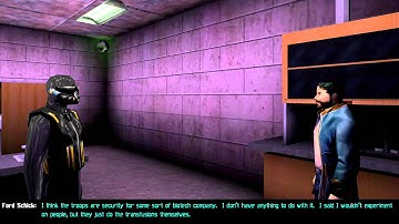 Deus Ex: Conversation with Ford Schick before meeting Smuggler