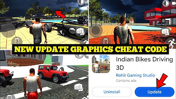 New Graphics Secret Cheat Code in Indian Bike Driving 3D 🤯🔥| Sky Color Cheat Code | IBD