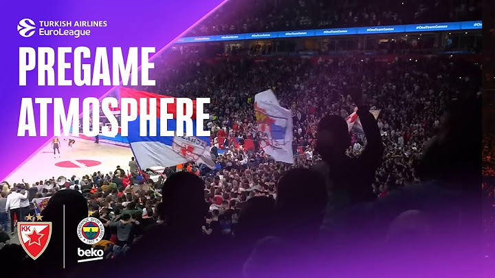 Crvena Zvezda vs Fenerbahce | PREGAME ATMOSPHERE
