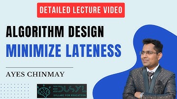 Algorithm Design | Greedy Algorithm | Scheduling to Minimize Lateness #algorithm #algorithmdesign