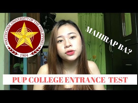 PUPCET PUP College Entrance Test Mahirap Ba Zeah