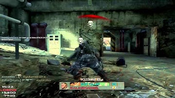 MW3 Live: "Wallhacks" rage + Epic 22 Gunstreak in 60seconds! MOAB FAIL