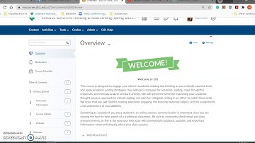 ENG 101 Course Navigation Video
