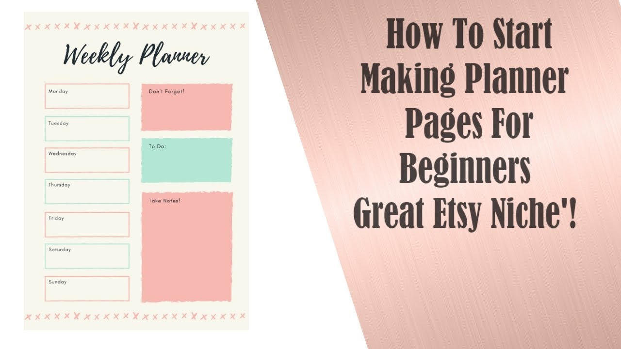 how-to-start-making-planner-pages-for-beginners-youtube