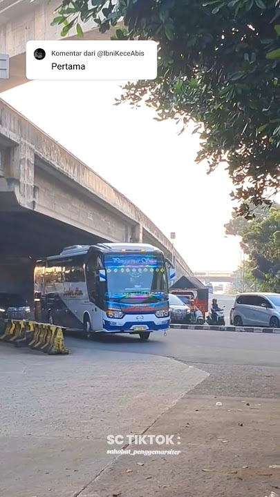 TELOLET BASURI BUS SUMBER ALAM 'PENGGEMAR SITER' : CILEDUG - YOGYA #shorts #sumberalam #busmania