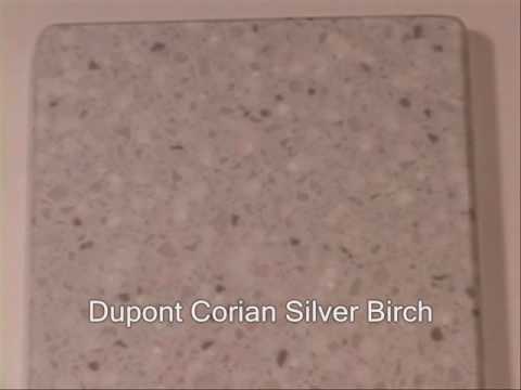Dupont Corian Silver Birch Youtube