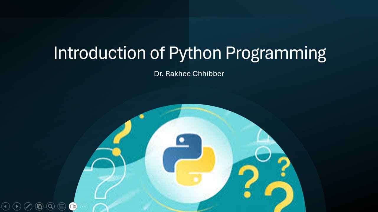 Introduction to Python Basics | Why Python ? - YouTube