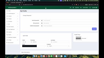 Video 1 : How to change password of Sellbii POS account