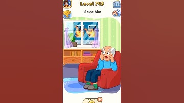 DOP 5 (Delete One Part) Level 743 Save him #shorts #viralvideo #shortsfeed #dop5