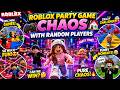 Roblox Party Game Chaos With Random Players 🎮🔥