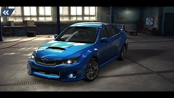 Need for Speed: No limits -  SUBARU Impreza WRX STI СУПЕР гонки, RACE
