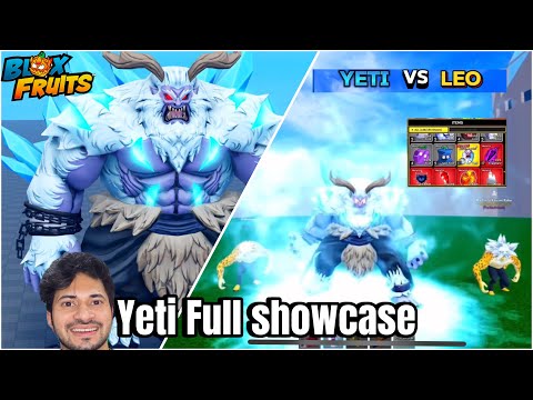 [⛄️Yeti Fruit] Full showcase & Yeti Vs Leo Full Fight PVP
