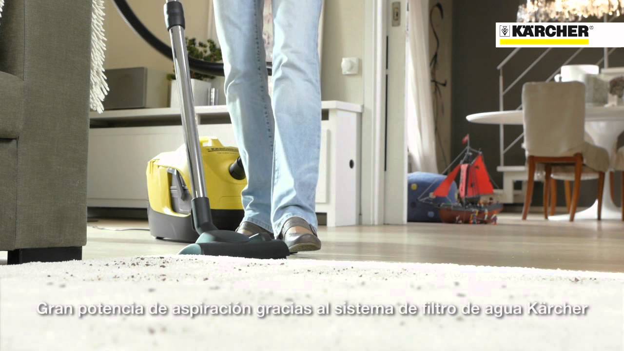 Aspiradora karcher wd3 agua y polvo unboxing y como usarla 