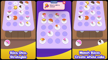 Cake Sort - Match Puzzle 3D Mobile Game | Gameplay Android