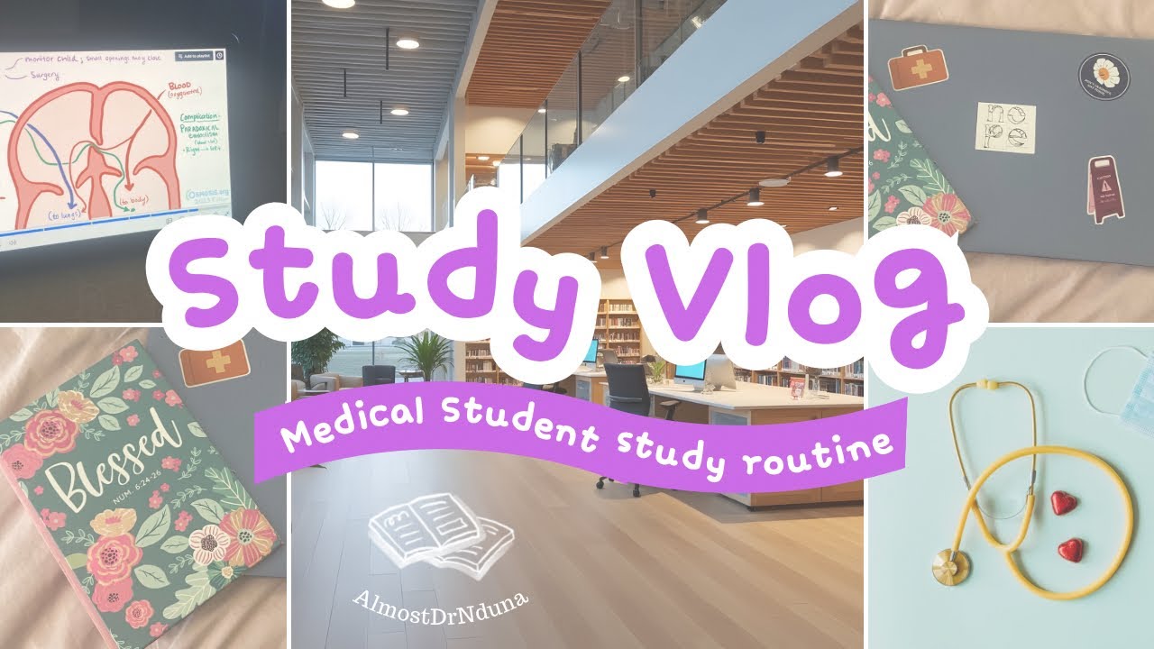 StudyVlog | 48hr exam study routine | Active vs Passive study methods 