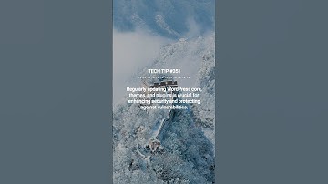 WordPress Security Best Practices :: 2025-07-30 #shorts #TechTips #dotKey