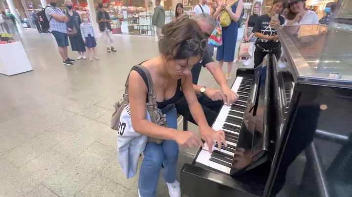 French Girl's First Time Piano Duet