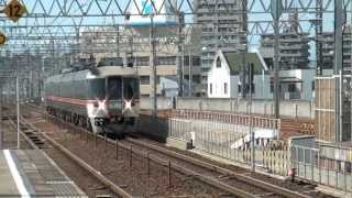 JR東海キハ85形ひだ名古屋行き通過