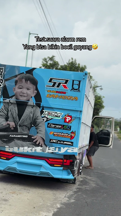 Ini suara alarm rem truck macan madura