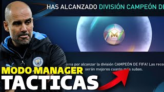 LAS MEJORES TÁCTICAS, FORMACIONES Y CONSEJOS PARA JUGAR EN EL MODO MANAGER - FIFA MOBILE 22/23