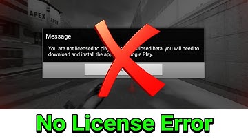 Apex Legends Mobile Beta APK + OBB | No License Error! FIXED
