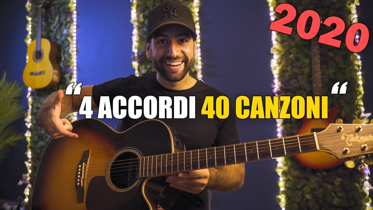4 Accordi 🎸 40 Canzoni da Spiaggia da Suonare in Compagnia! - YouTube