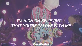 Donut Performs "Hooked On A Feeling" By Blue Swede (Lyrics) | The Masked Singer