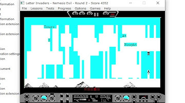 Letter Invaders Game - Typing Tutor 6