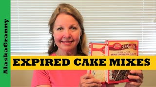 Expired Cake Mixes - Prepper Pantry Pros Cons Tips Tricks