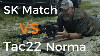 SK Match VS. Norma Tac22 | Long Range Rifle Shooting