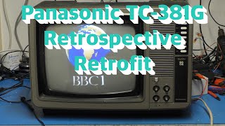 Panasonic TC-381G Retrospective retrofit