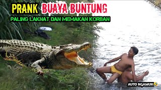 Video Lucu || Prank Buaya Raksasa Paling Ngakak 🤣🤣 || Funniest Crocodile Prank