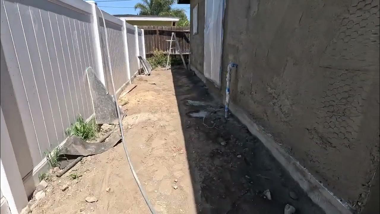 Scratch Coat on Garden Grove ADU New construction New home Orange