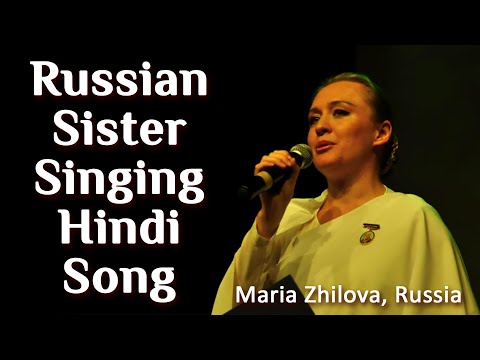 Russian Sister Singing Hindi Song || Pavitra Man Rakho || Maria Zhilova, Russia