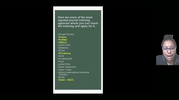 What is journal ABCD indexing?