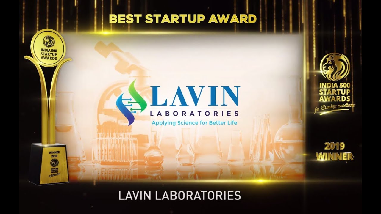 India 500 Startup Awards 2019 Winner Lavin Laboratories, India's Biggest Business Awards