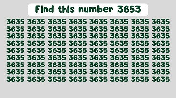 Ultimate Visual Puzzle: Find the Odd Number
