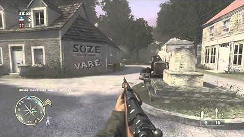 Call of Duty 3 - Dicken/CL0NE/N0 Scope - Les Ormes CTF Part 2