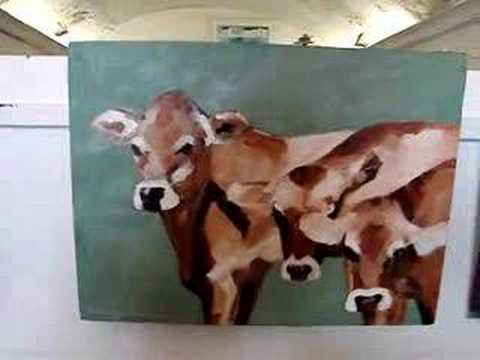 John Marshall The Cow Painter Studio Tour 001