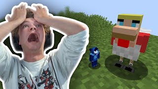 Tommy's First Day Of Being CHICKEN AGAIN! ORIGINS SMP 2