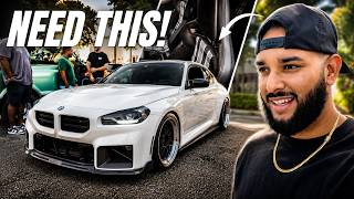 This G87 M2 Has A MOD That I NEED On My M3! Full Custom Interior 🔥