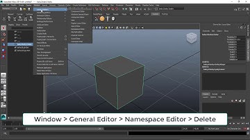 Maya: clean up names in Outliner